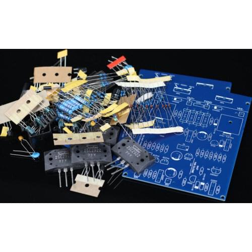 ZEROZONE DIY kit LJM CLONE NAIM NAP140 AMP 2SC2922 Power Amplifier kit 70W+70W L6-52