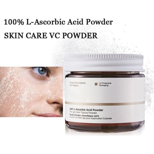 100% L-Ascorbic Acid Powder 20g VC Whitening Powder Skin Care Boost Essence Remove Pigmentation Freckle Dark Spots Face Cream