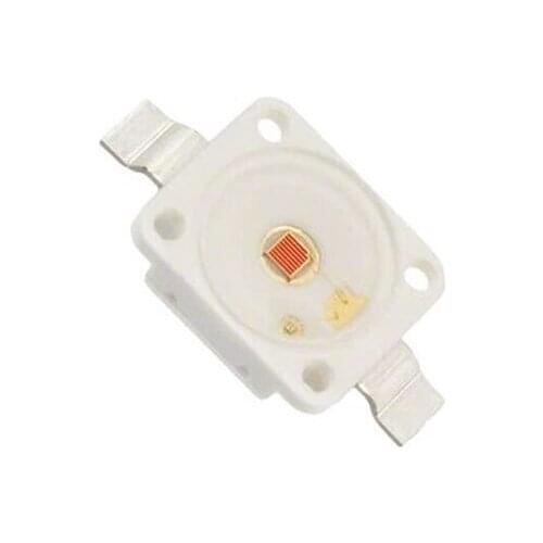 50X High quality1W3W 6070SMD deep red 730nm infrared LED light source for plant grow led free shipping