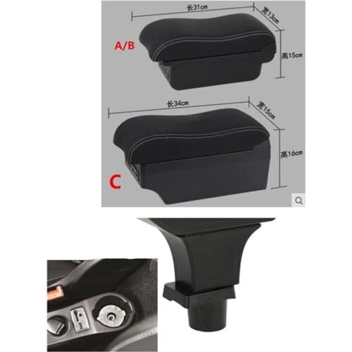 For Mercedes-Benz Smart Fortwo Forfour Armrest box