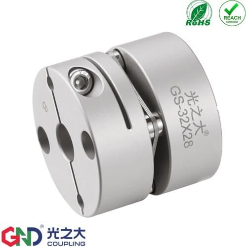 GS shaft couple aluminum alloy single diaphragm clamp type coupling for servomotor