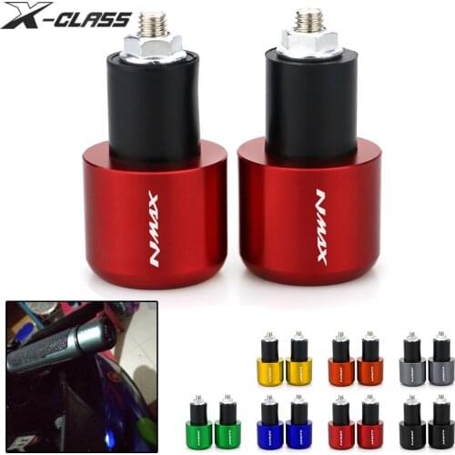 NMAX Motorcycle Handlebar Ends Handle Bar Plugs Balance Sliders Accessories for Yamaha NMAX 155 125 2013 - 2017 2018 2019 2020