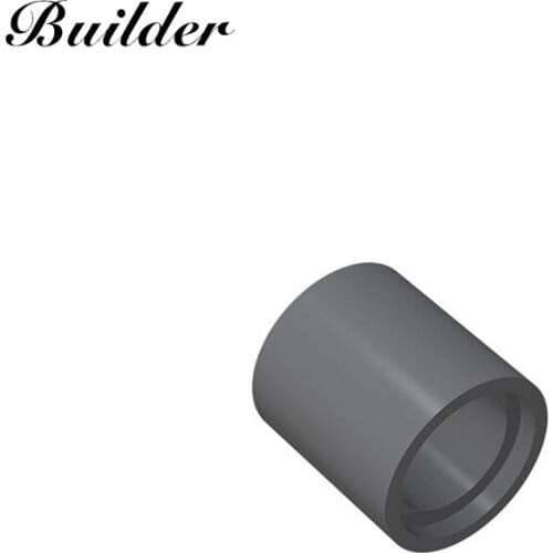 Little Builder 18654 MOC Bricks 1x1 Bolt Connector 10pcs Building Blocks DIY Puzzle Assembles Particles Toys for Children