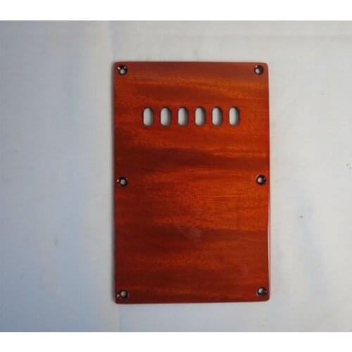 Best Cavity Cover Back Plate Ailanthus Wood Fits Guitar Style2 #2968