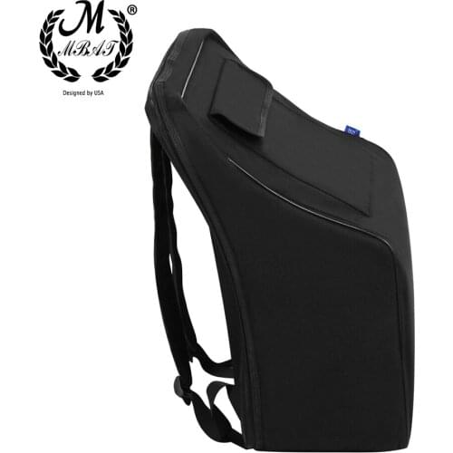 M MBAT 48-120 Bass Accordion Gig bag Waterproof Oxford Add cotton Double Strap Backpack Musical Accessories Instrument Case