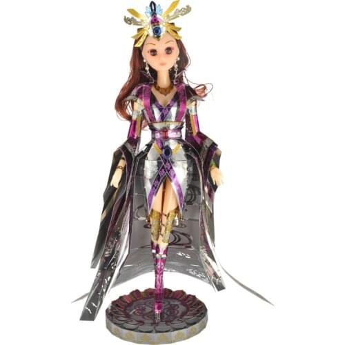Microworld 3D Metal Puzzle Figure Toy The Legend of Deification Sue da ji knignt Puzzle 3D Model Education Gift Toy For Children