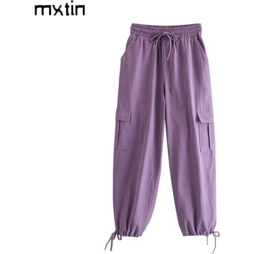 Женские брюки карго Mxtin China At AliExpress