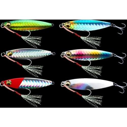 New 7g 10g 15g 20g Fishing Metal Sequin Bait Tuna Bait Fishing In The Dark Gear Faucet Fish Ice Fishing pesca