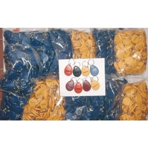 RF proximity EM card key fob 125kHz,shape card,keyfob tags ,min:5000pcs