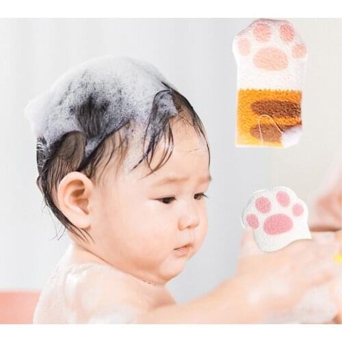 Baby Bath Brushes Shower Wisp for body Comfortable Soft Bath Accessories Infant Rub baby Rubbing Body Wash Sponge