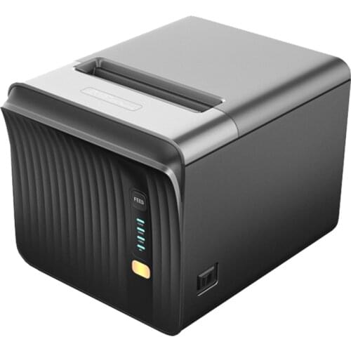 80mm POS Bill Thermal Receipt Printer with Auto Cutter Driver Support Windows Mac USB Bluetooth Wifi LAN Serial Port