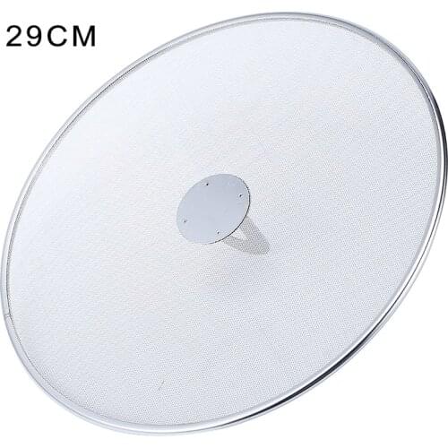 Heat Resistant Frying Pan Pot Mesh Fat Cover Lid Stainless Stain Anti Oil Splash Cooking Splatter Screen 29/33cm Kitchen Tool