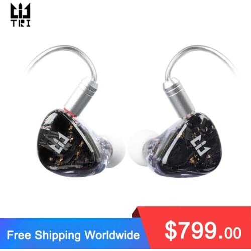 TRI Starlight 4Electrostatic Driver Units+2Balanced Armature Driver+10MM Carbon Nanotube Dynamic Driver HIFI In Ear Earphone