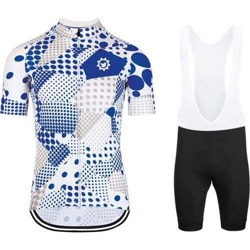 Cycling Jersey Set 2020 Men Summer Clothing MTB Bike Clothes Breathable Road Bicycle Sportswear Short Sleeve Suit Bibs Quick Dry