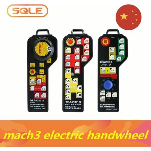 4 axis 6 axis Electronic handwheel MACH3 MPG Pulse transceiver for CNC router