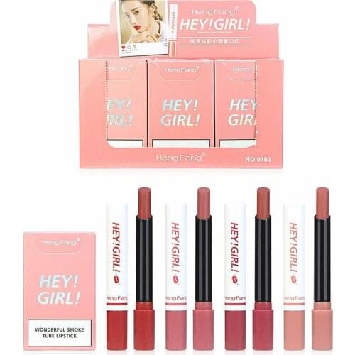 4pcs / set velvet matte lipstick set matte easy to color set cheap