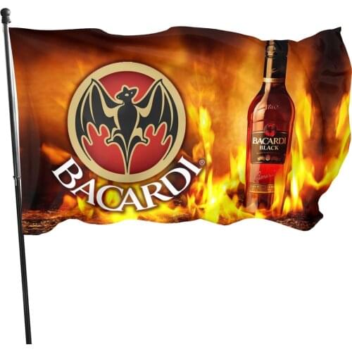 90x150cm Bacardi Rum flag