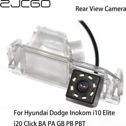ZJCGO CCD Car Rear View Reverse Back Up Parking Night Vision Camera for Hyundai Dodge Inokom i10 Elite i20 Click BA PA GB PB PBT