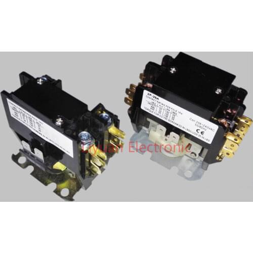1pcs CJX9B-25S (XCK-25/2) bipolar air conditioning AC contactor / 25A compressor relay