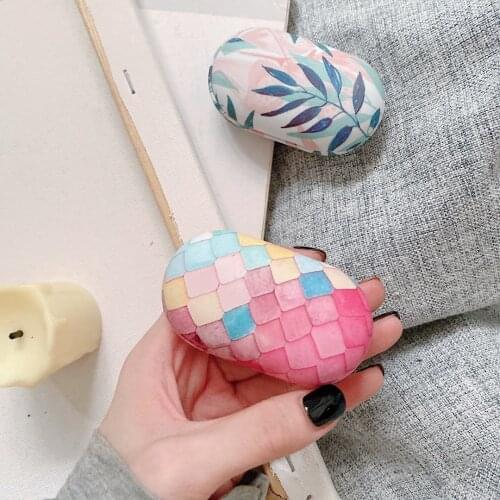 For Samsung Galaxy Buds Plus Case Flower Scales Leaves Matte Hard PC Earphones Case For Galaxy buds Plus + Headset Protect Cover