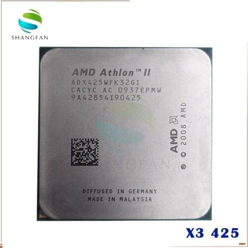 AMD Athlon II X3 425 2.7GHz Triple-Core CPU Processor ADX425WFK32GI Socket AM3