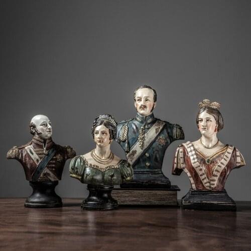 DESIGNER WORKS BRITISH ROYAL ORNAMENTS EUROPEAN RETRO LIVING ROOM STUDY-LIKE DECORATIONS HOME DECORATION ACCESSORIES MODERN