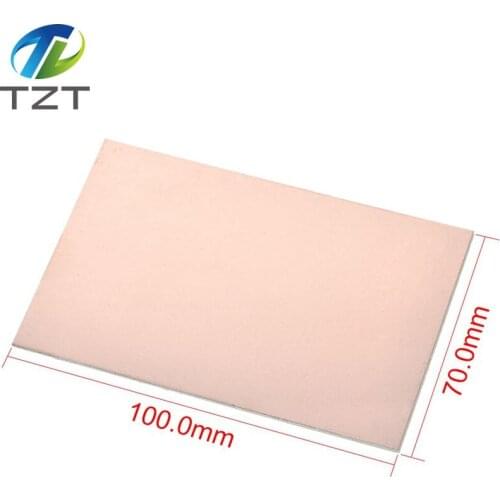FR4 PCB single Side Copper Clad plate DIY PCB Kit Laminate Circuit Board 7x10cm