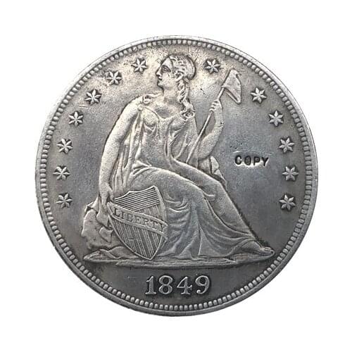 1849 Seated Liberty Dollar COINS COPY