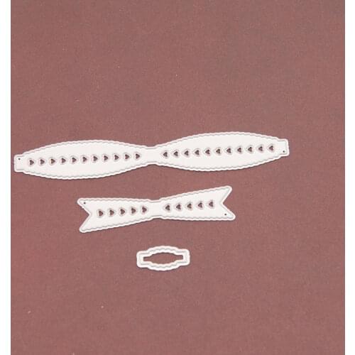 3D Bow Metal Metal Cutting Dies 2021 New Diy Die Molds Scrapbooking Paper Making Die Cuts Crafts 2021 New