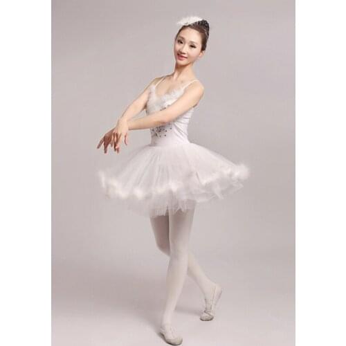 Ballerina professional ballet tutu women child white black swan adult ballet costume kids women feather adult ballet tutu kids