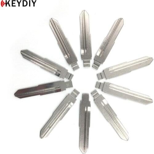 KEYDIY 10 pcs/lot Metal Blank Uncut Flip KD Remote Key Blade 36# SZ11MH For Hyundai Tucson Chery A5 Tiggo