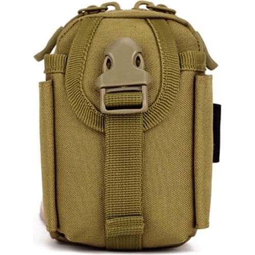 Tactical Molle Pouch Waist Bag Nylon Hunting Bag Mobile Phone Case Small Bag Waterproof Multifunction Casual Men EDC Tool Bag