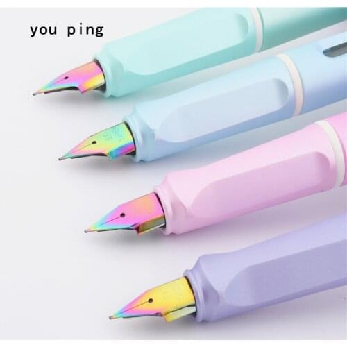 High quality 408 Colors Office Fountain Pen student School Stationery Supplies ink pen
