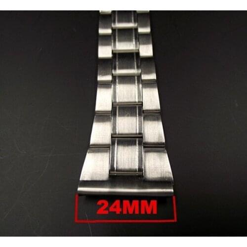1PCS High quality 24mm stainless steel watch band watch strap - 502906