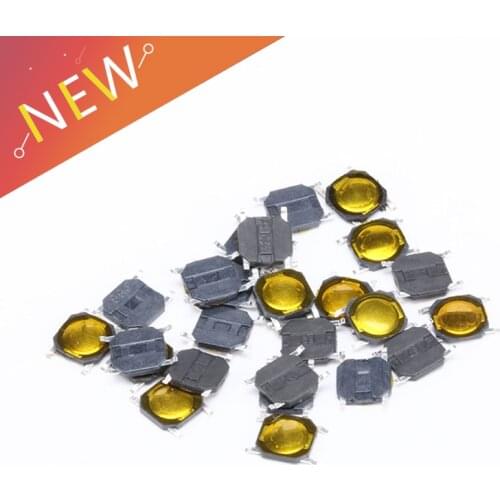 100Pcs 4*4*0.8mm 4x4x 0.8MM 4X4X0.8mm Tactile Push Button Switch Tact 4 Pin Switch Micro Switch SMD Waterproof