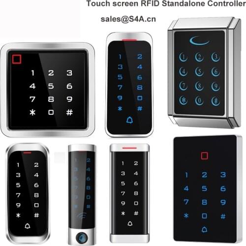 125KHz Metal / Plastic /Waterproof Touch Standalone Screen Controller Access Touch RFID Controller