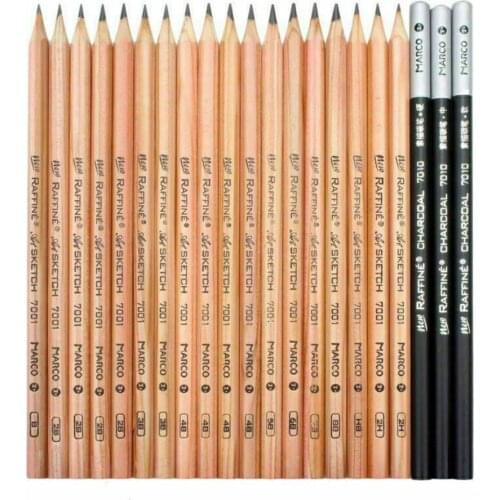 29pcs/set Of Drawing Sketching Pencil Set Full Sketching Set With Graphite Pencil Paper Brush Drawing Writing Tools Stationery