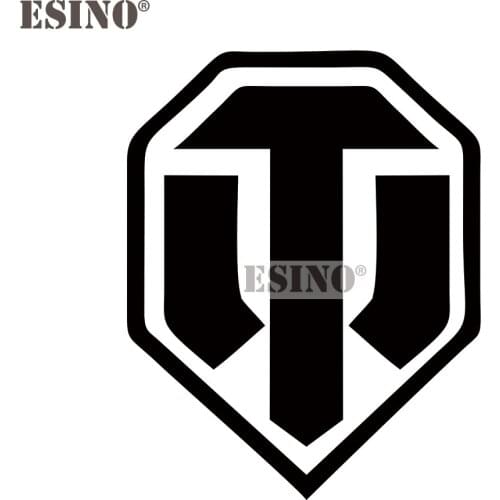 New Design World of Tanks Creative Auto Decal Cartoon Car Sticker Car Bumper Body Decal Creative Pattern Vinyl