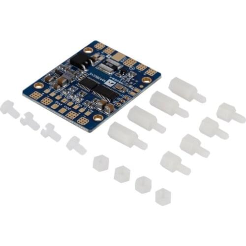 Matek HUBOSD eco H Power distributon board HUB OSD PDB CURRENT SENSOR W/ BEC 5V &12V FOR QUADCOPTER FPV mini qav-r 220