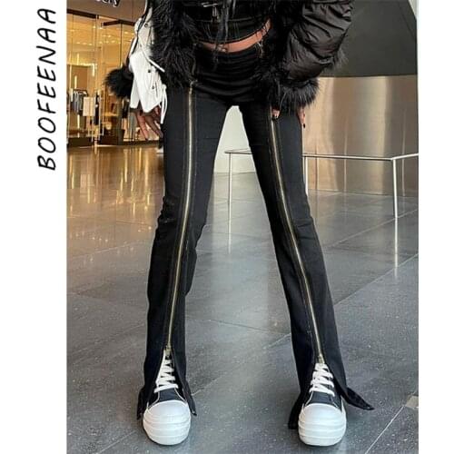 Женские зауженные брюки BOOFEENAA China At AliExpress