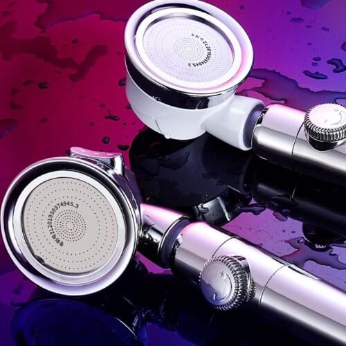 High Pressure Bath Shower Head Jetting Shower Head Shower Accessories Set Saving Adjustable Bathroom Bathroom Water F8B9