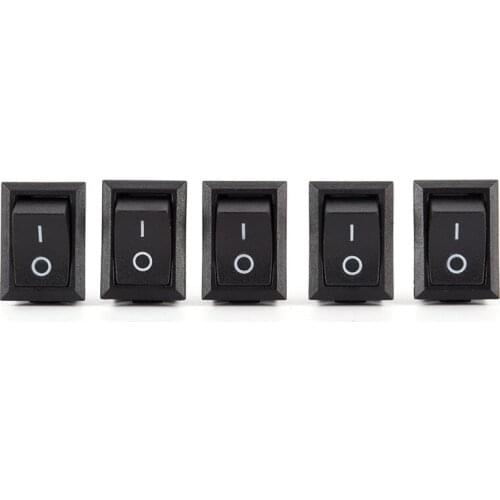 10PCS 2 Pin 12V Car Boat Round Dot Light ON/OFF Rocker Toggle Switch Tool Useful 8cm*6cm