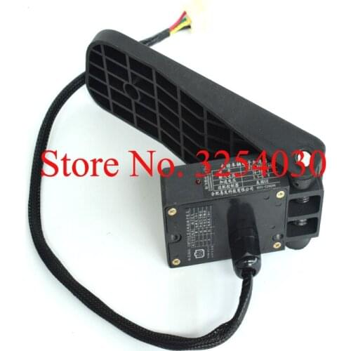 4 Wires 3.5-0V Electronic Forklift Foot Pedal Forklift Throttle Forklift Handle Accelerator YFJS-WSG4-003 with GE Controllers