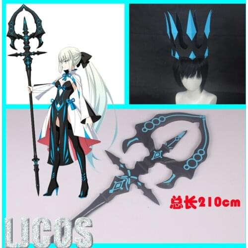 FGO Morgan le Fay Cosplay Crown Headwear Halloween Cosplay Costume Accessory Props