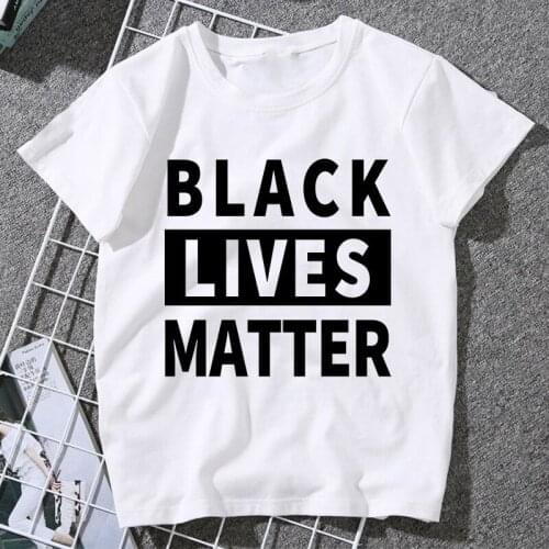BLACK LIVES MATTER Alphabet Print T-shirt Women Ladies Female Tee Tshirt 2021 New Summer Short Sleeve Fashion Lady Tops T Shirt