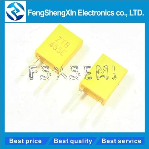 10pcs/lot 455E 455KHZ CRB-455E ZTB-455E Ceramic crystals TV remote control crystal Crystal Oscillator