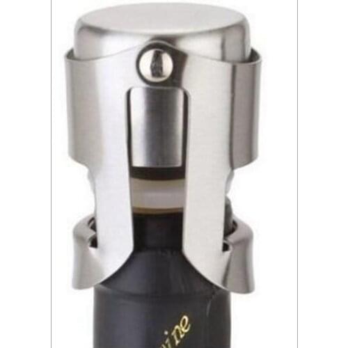 Fashion Hot Champagne Sparkling Wine Bottle Stopper Sealer Plug Stainless Steel