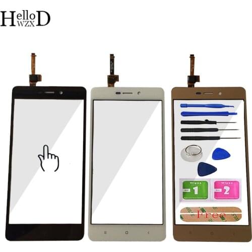 Mobile Touch Screen Digitizer Panel For Xiaomi RedMi 3 3S HongMi 3 3S Touch Screen Repair Lens Sensor Front Glass Tools