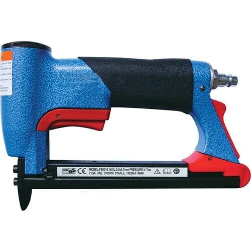 Professional Air Nail Gun High-intensity Nozzle, 21GA Fine Crown Stapler, Pressure 4-7bar Nail Gun for Furniture, Door Window