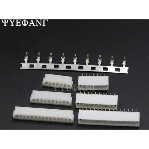 10 Set ZH 1.5mm Pitch Connector Micro JST Straight Pin 2/3/4/5/6/7/8/9/10P ( Pin Header + Housing + Terminal )